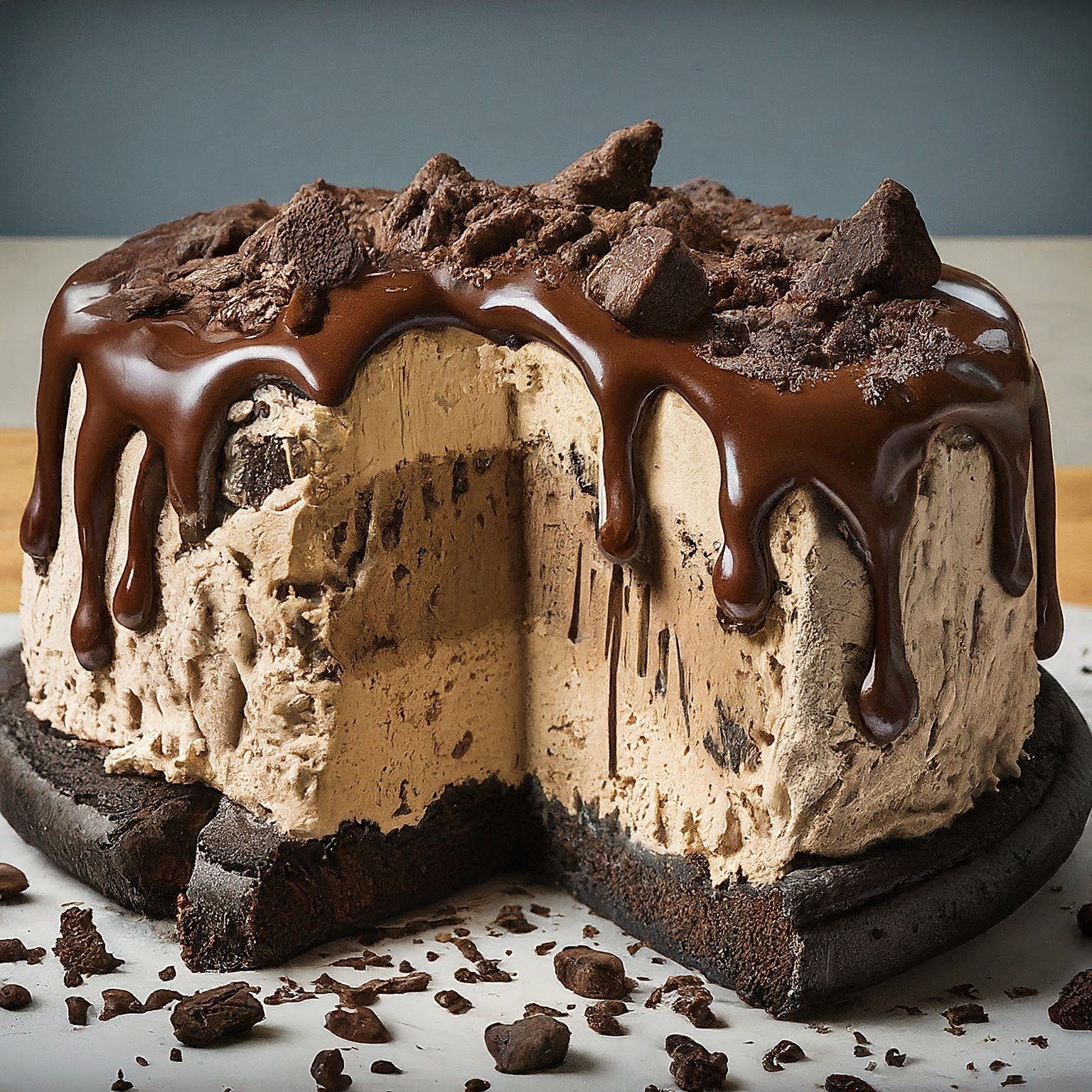 Mocha Ice Cream Cake recipe