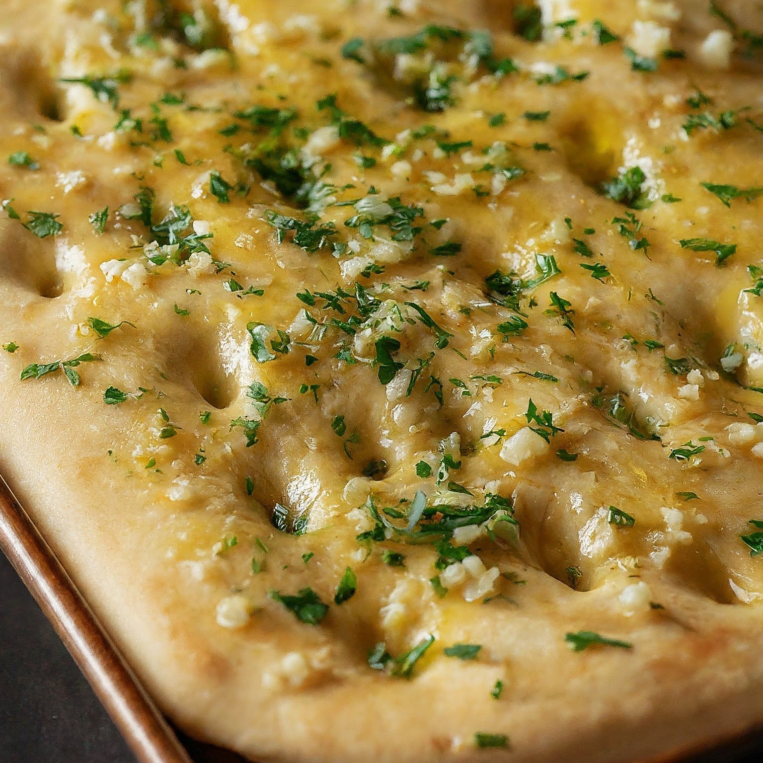 Garlic and Herb Flatbreads Recipe