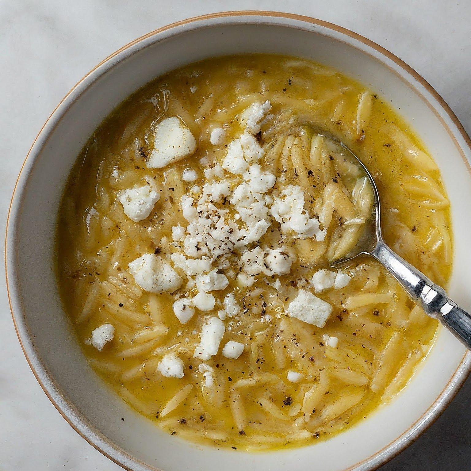 Orzo Lemon Soup recipe