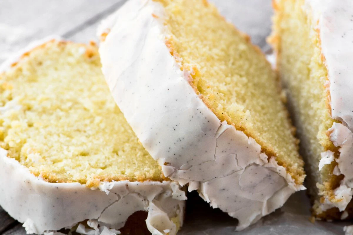 Classic Vanilla pound cake instructions