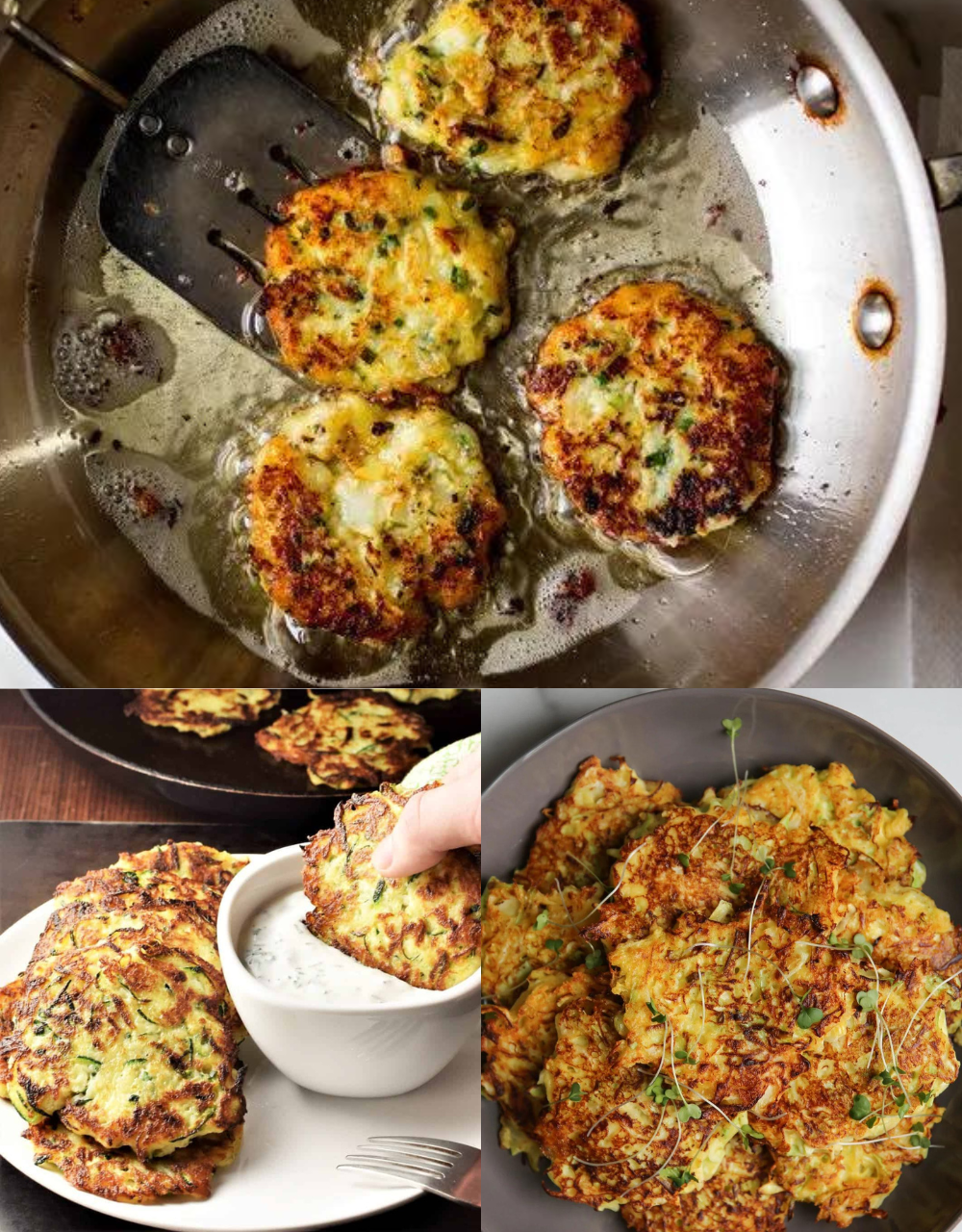 Cabbage & Potato Fritters