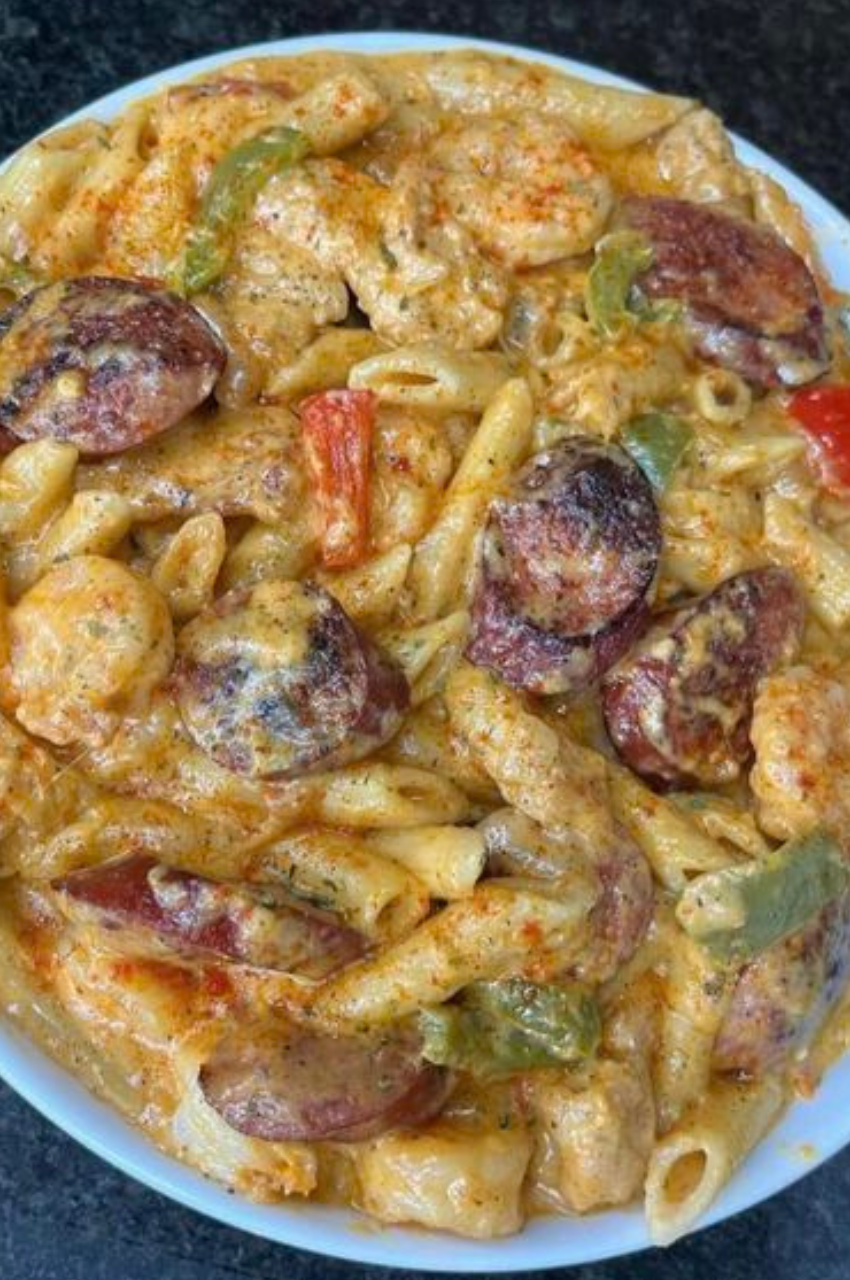 Cajun Chicken & Sausage Pasta